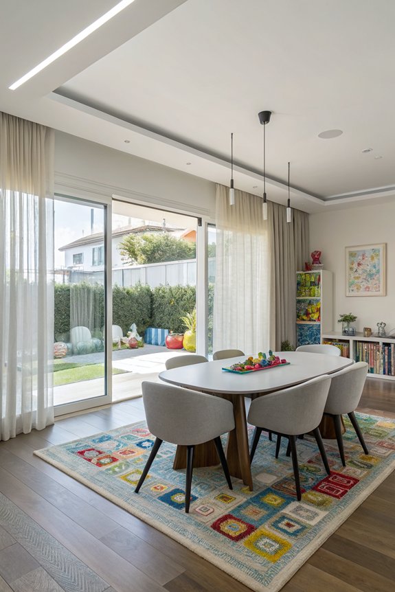 sliding doors enhance separation