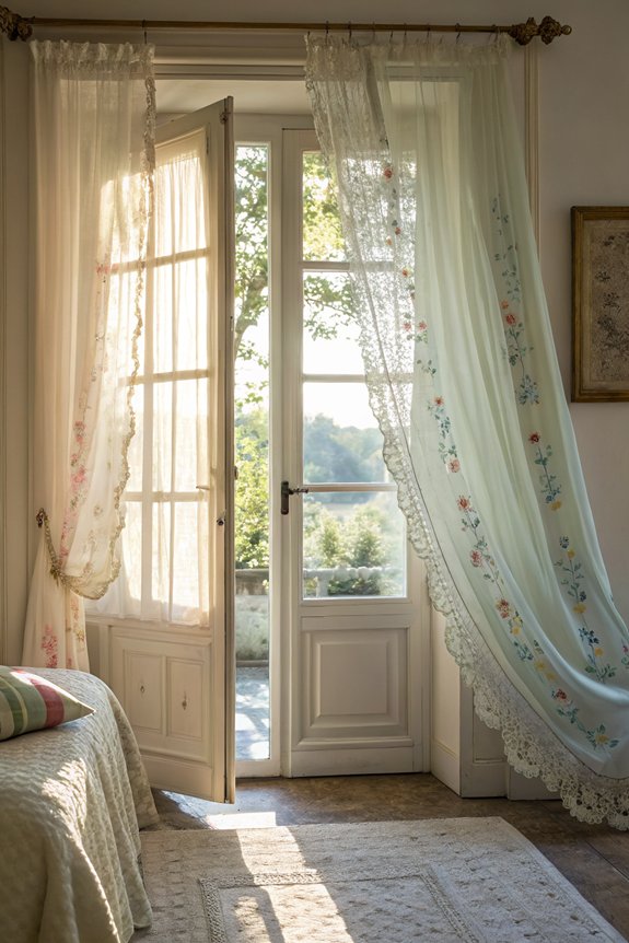 soft inviting door curtains