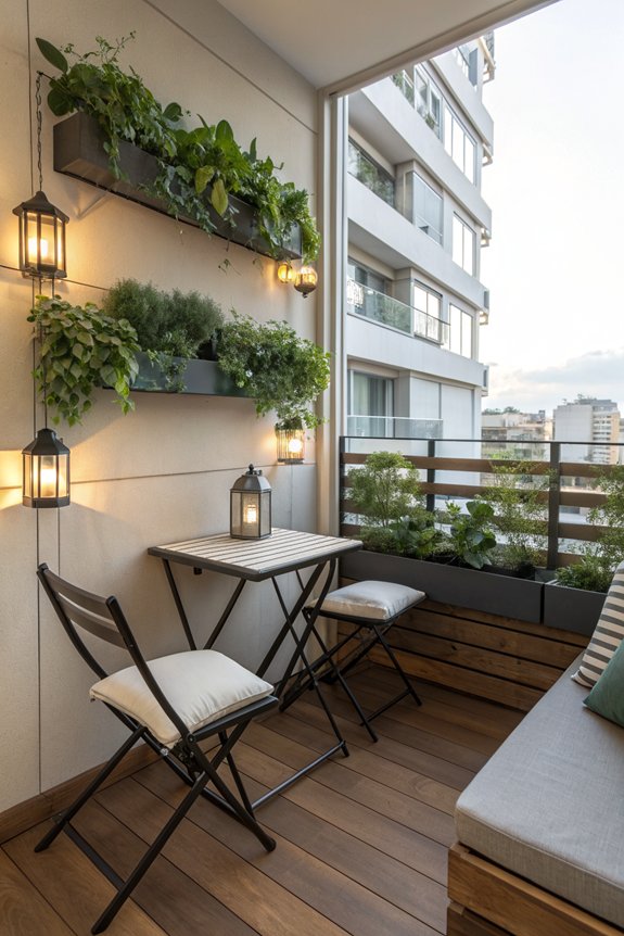 space saving balcony furniture