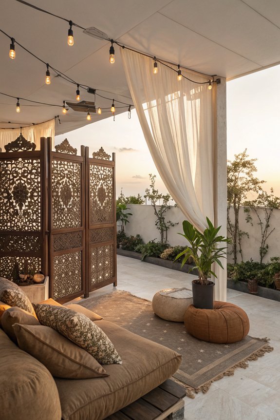 stylish outdoor privacy screens