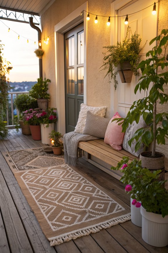 stylish outdoor rug selection