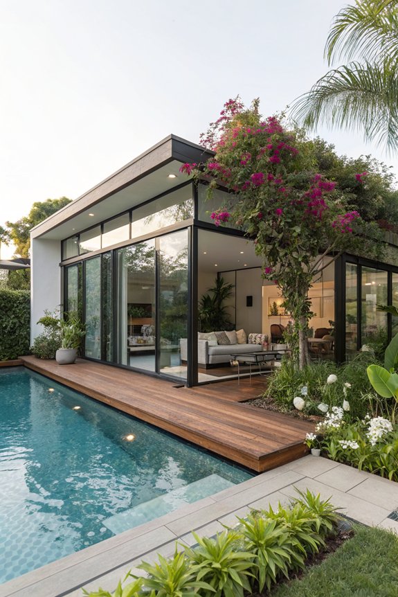 stylish pool house essentials