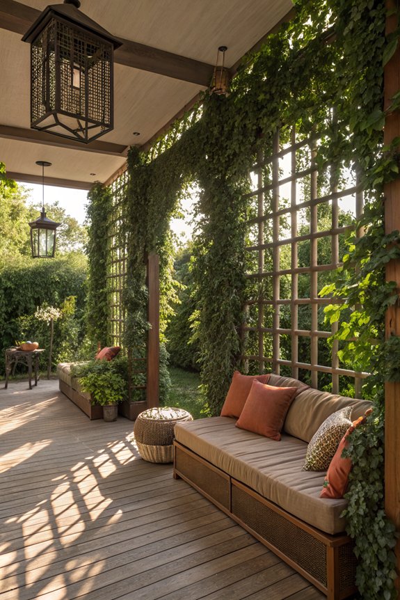 trellis walls for privacy