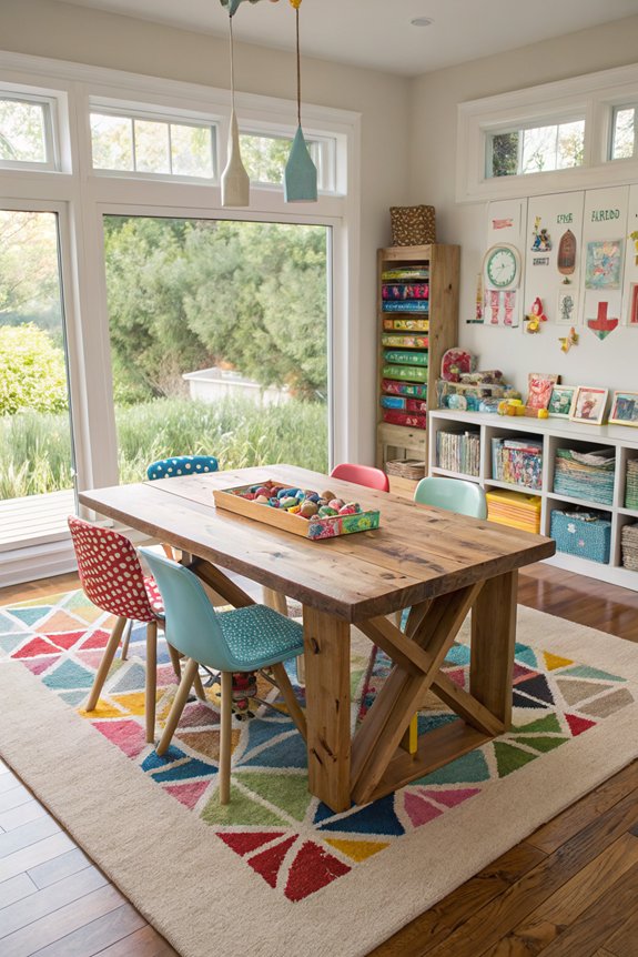 versatile dining and playtime