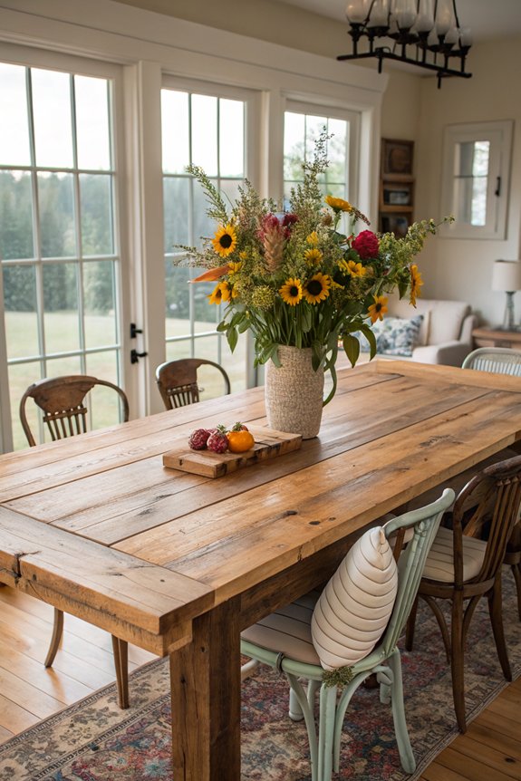 versatile farmhouse kitchen tables