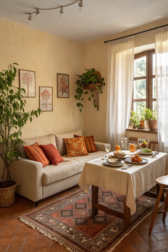 warm earthy color schemes