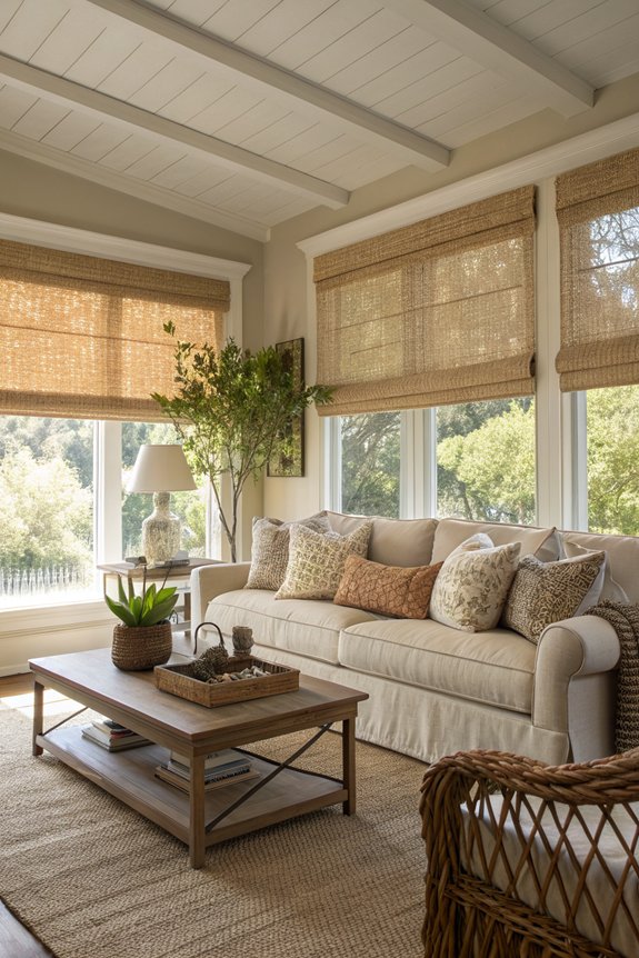 warm inviting natural shades