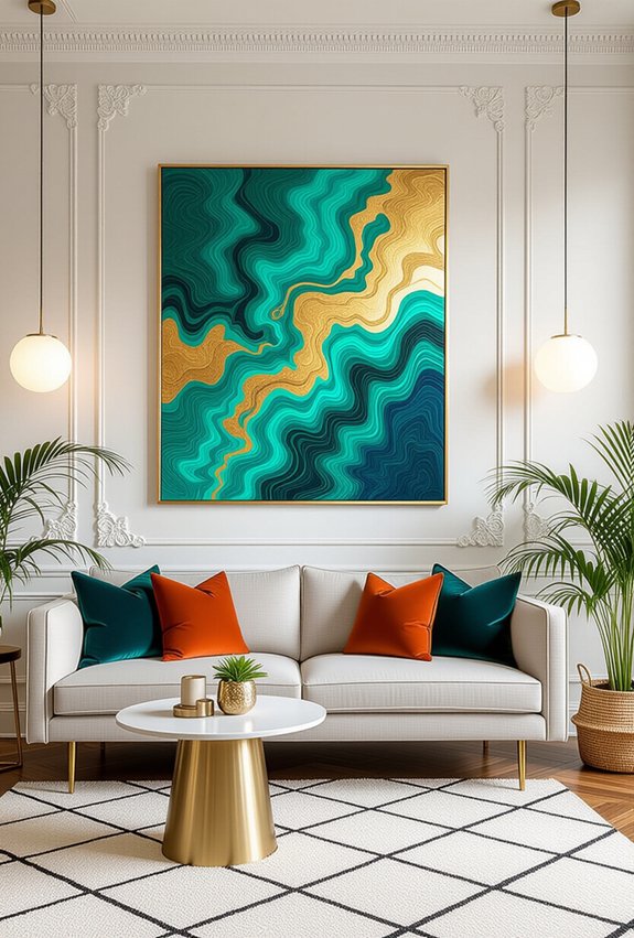 bold wall art statement