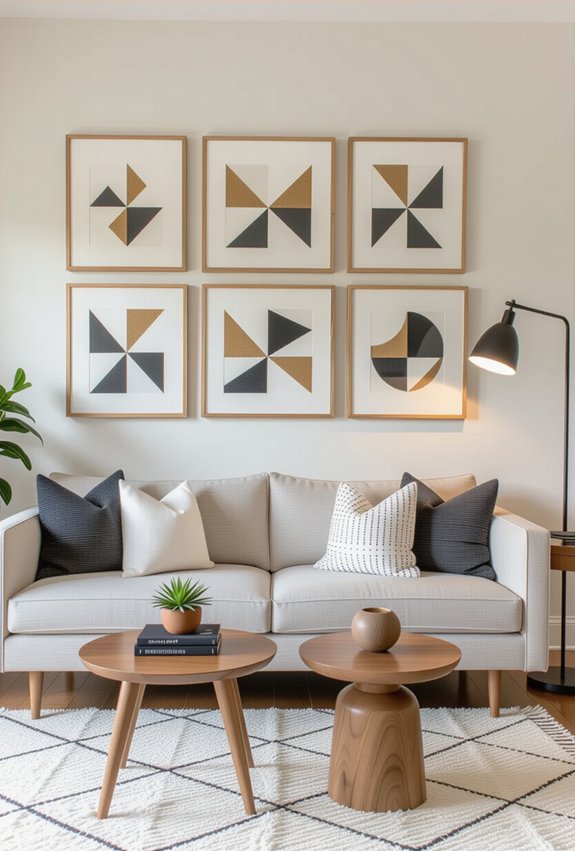 creative gallery wall ideas