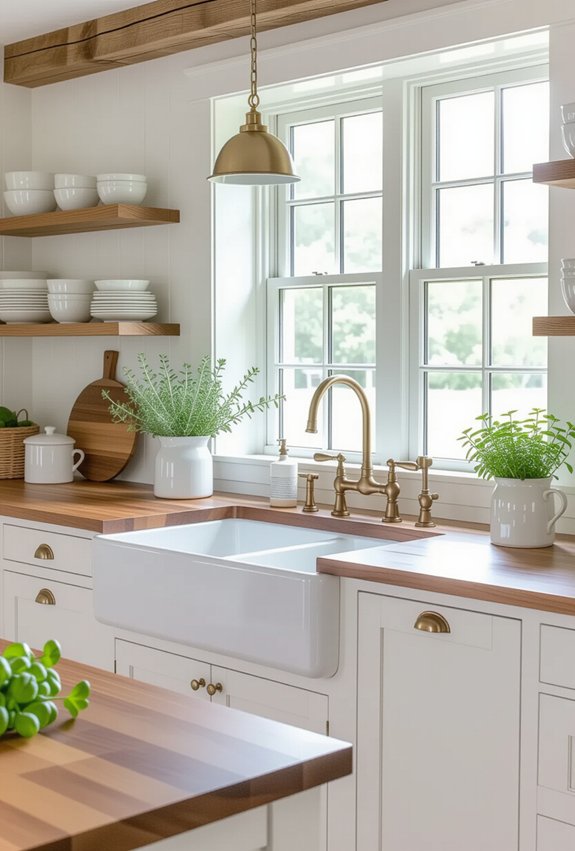 functional rustic kitchen appeal