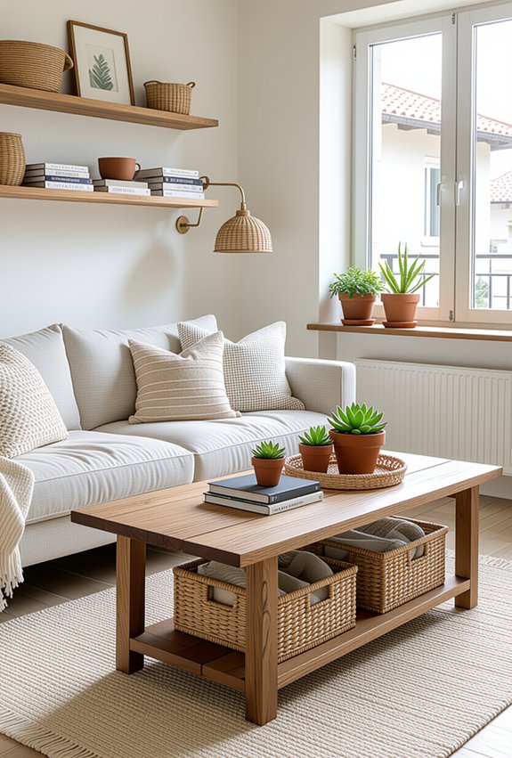 maximize space minimize clutter