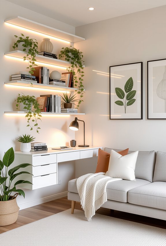 maximize space with verticality