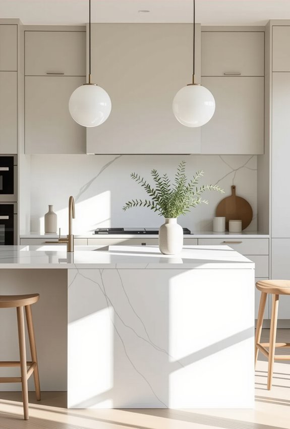 modern minimalist kitchen aesthetics