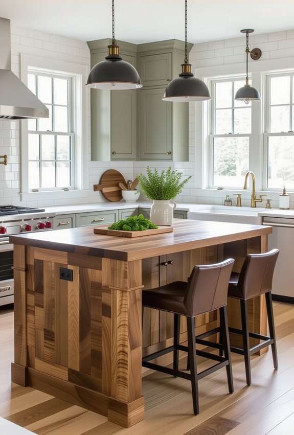 stylish functional butcher block