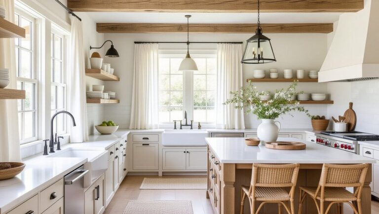 stylish modern farmhouse kitchens
