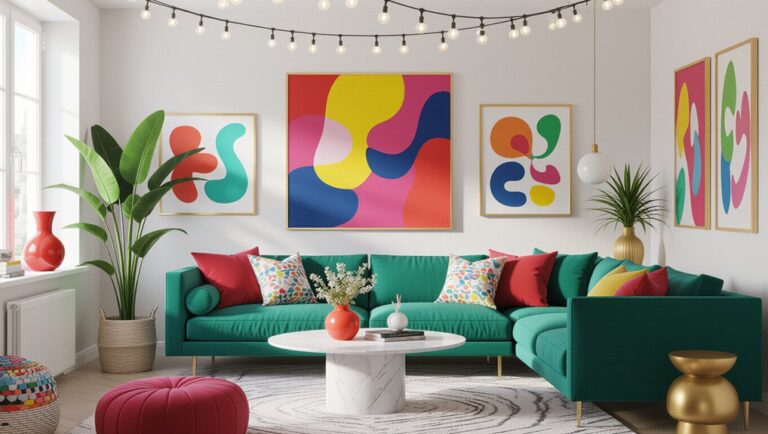 vibrant decor for happiness