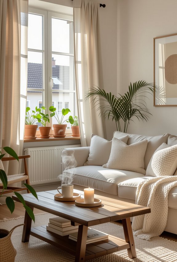 warm inviting soft lighting